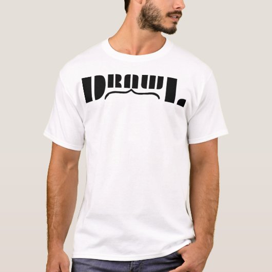 Drawl OG Weißes T-Shirt (Vorderseite)