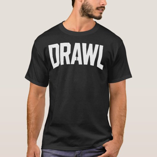 Drawl Stencil T-Shirt (Vorderseite)