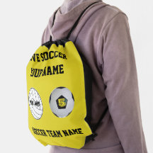 Drawstring Rucksack Fußball Sport Fußball
