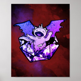 Draxolotyl Hatchling Poster