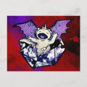 Draxolotyl Hatchling Postkarte (Vorderseite)