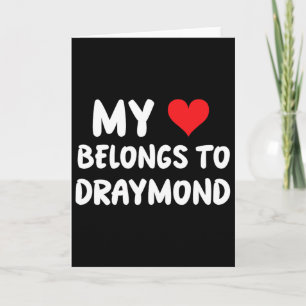 Draymond - Mein Herz gehört Draymond - Liebe Karte