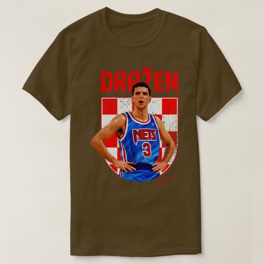Drazen Petrovic T-Shirt (Design vorne)