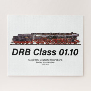 DRB-Baureihe 01.10 Deutsche Reichsbahn-Dampflok Puzzle