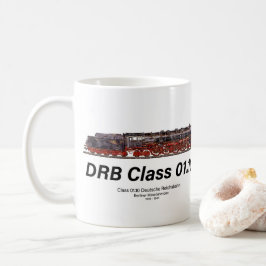 DRB Class 01.10 Deutsche Reichsbahn Steam Train Kaffeetasse