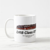 DRB Class 01.10 Deutsche Reichsbahn Steam Train Kaffeetasse (Links)