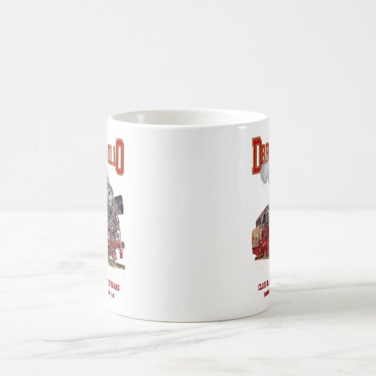 DRB Class 01.10 Steam Train. Deutsche Reichsbahn Kaffeetasse (Mittel)