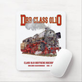 DRB Class 01.10 Steam Train. Deutsche Reichsbahn Mousepad (Mit Mouse)
