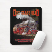 DRB Class 01.10 Steam Train. Deutsche Reichsbahn Mousepad (Mit Mouse)