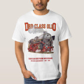 DRB Class 01.10 Steam Train. Deutsche Reichsbahn T-Shirt (Vorderseite)