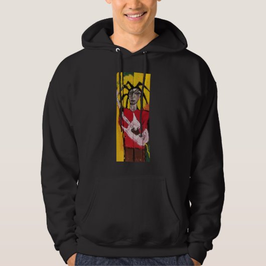 DREAD ALS GITARIST HOODIE (Vorderseite)
