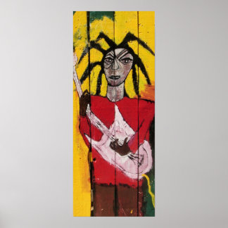 DREAD ALS GITARIST POSTER