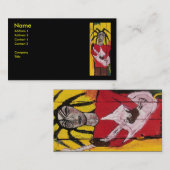 DREAD ALS GITARIST VISITENKARTE (Vorne/Hinten)