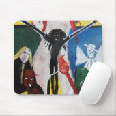DREAD AS RED HEAD JESUS MOUSEPAD (Mit Mouse)