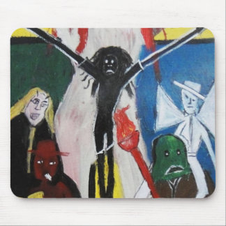 DREAD AS RED HEAD JESUS MOUSEPAD