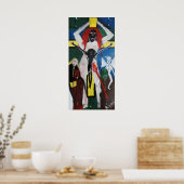 DREAD AS RED HEAD JESUS POSTER (Küche)