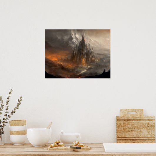 Dread Citadel Poster (Küche)