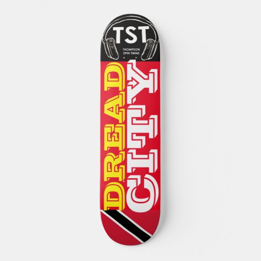 DREAD CITY Skateboard (Vorderseite)