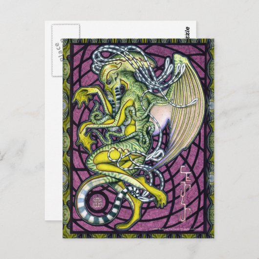 Dread Cthulhu Postcard Postkarte (Vorne/Hinten)