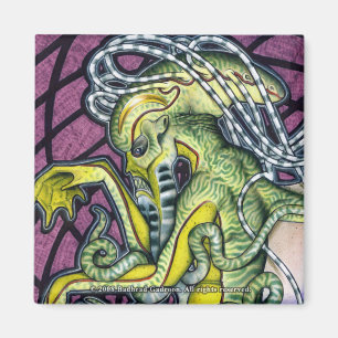Dread Cthulhu Square Magnet
