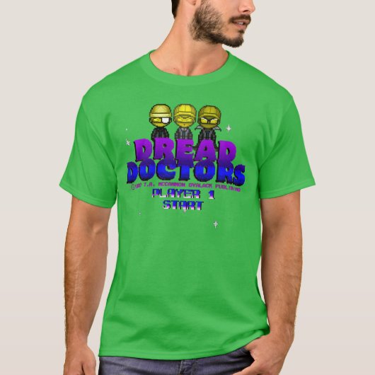 Dread Docs Videospiel Vintag T-Shirt (Vorderseite)
