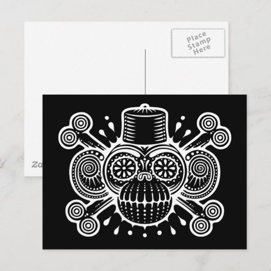 Dread Fezbeard Postkarte (Vorne/Hinten)