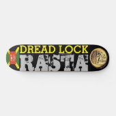 DREAD LOCK RASTA Skateboard (Horizontal)