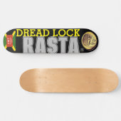 DREAD LOCK RASTA Skateboard (Horizontal)