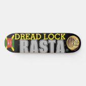 DREAD LOCK RASTA Skateboard (Horizontal)