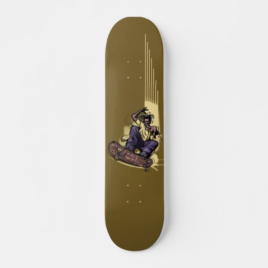 Dread-Man-Skateboard Skateboard (Vorne)