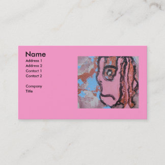 DREAD PINK VISITENKARTE