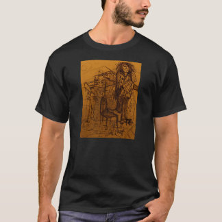 DREAD WARTETE AUF EINEM SHOE SHINE T-Shirt