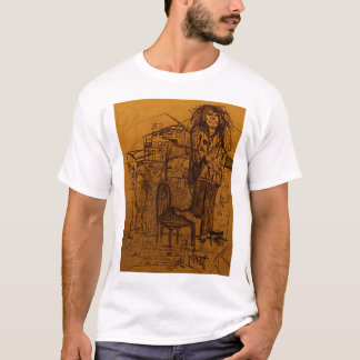 DREAD WARTETE AUF EINEM SHOE SHINE T-Shirt