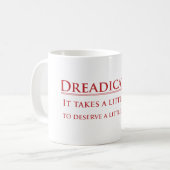Dreadication - Ugh Kaffeetasse (Vorderseite Links)