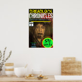 DREADLOCK CHRONICLES STEIGEN AN KINGDREAD POSTER (Küche)