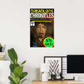 DREADLOCK CHRONICLES STEIGEN AN KINGDREAD POSTER (Heimbüro)