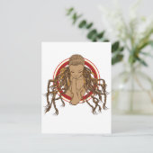 Dreadlock Girl Postkarte (Stehend Vorderseite)