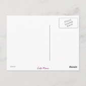 Dreadlock-Girl Postkarte (Rückseite)