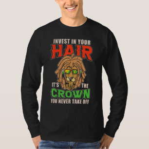 Dreadlock Hairstyle Rastafari Loc'd Up Afro Hair T-Shirt