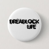 DREADLOCK LEBEN Button (Vorderseite)