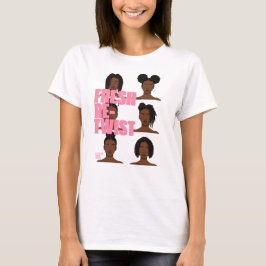 Dreadlock-Neuverflechtung-Würdigung-Haar-T-Shirt T-Shirt