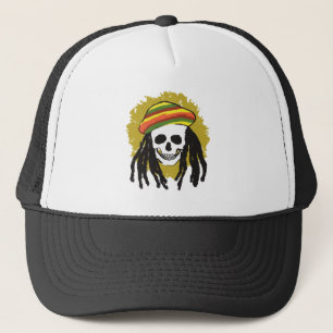 Dreadlock Schädel Truckerkappe