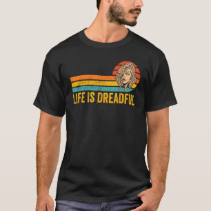Dreadlocks Dreads Rastafari Rasta Leben ist schrec T-Shirt