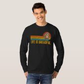 Dreadlocks Dreads Rastafari Rasta Life Is Dreadful T-Shirt (Vorne ganz)