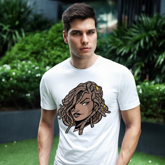 Dreadlocks Frau T-Shirt