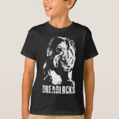 Dreadlocks Mapogo Lion von Sabi Sands T-Shirt (Vorderseite)
