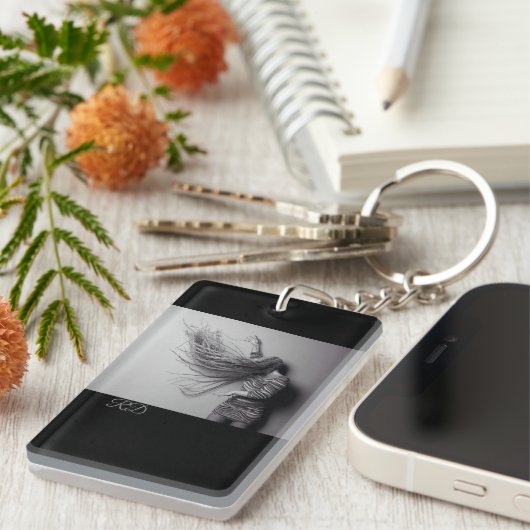 Dreadlocks Schlüsselanhänger (Vorderseite rechts)