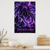 Dreadlord-Erweckungsposter Poster (Küche)
