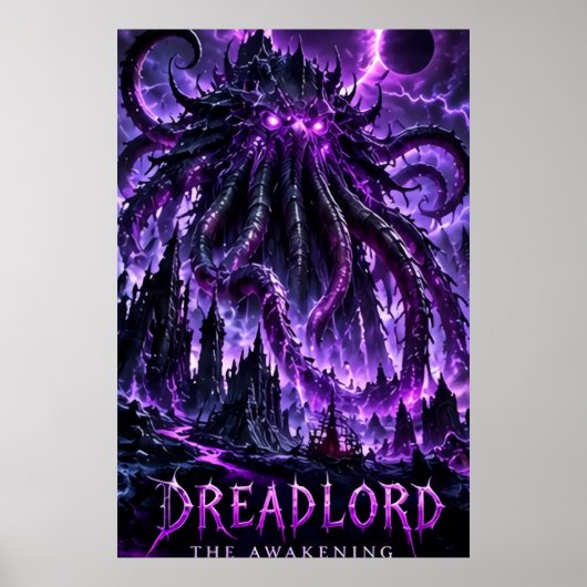 Dreadlord-Erweckungsposter Poster (Vorne)