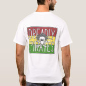 DREADLY KAPERT ABZEICHEN T-Shirt (Rückseite)